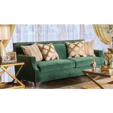 Verdante Emerald Green Sofa