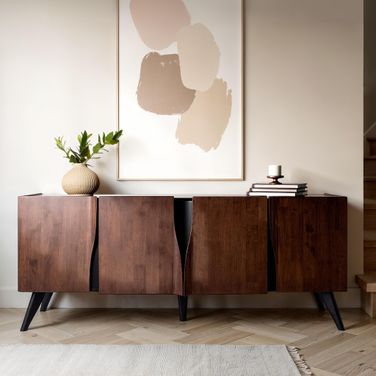 Sobral 78 Inch Server In Rich Walnut