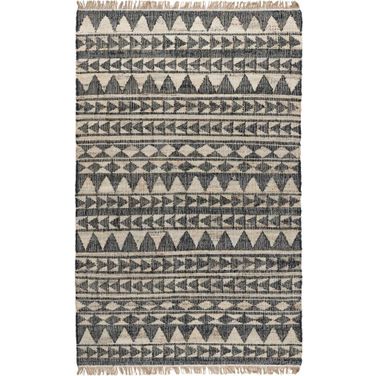 Solana 2.6x8 Rug In Distressed Black Natural