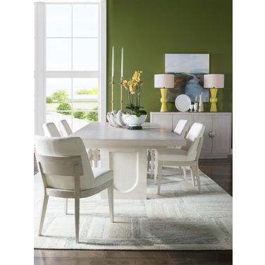 Solimar Solimar Rectangular Dining Room Set In Cream