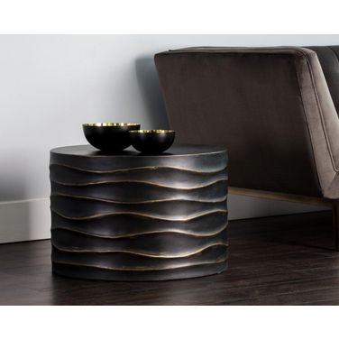 Solterra Corey Black Occasional Table Set