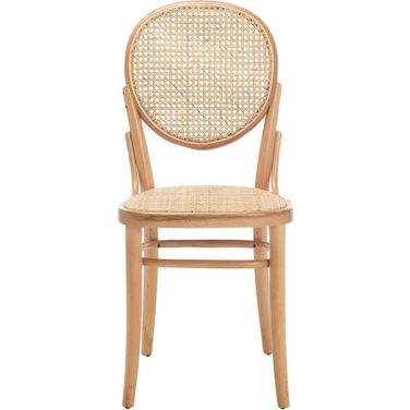 Sonia Natural Cane Dining Chair Set of 2