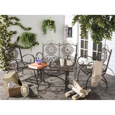 Sophie Rustic Brown 4-Piece Set