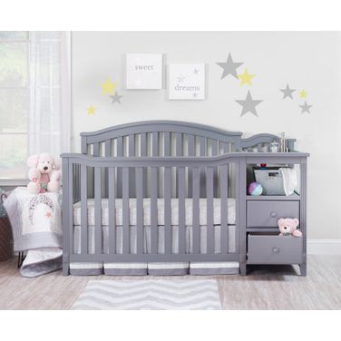 Sorelle Berkley Crib And Changer In Gray