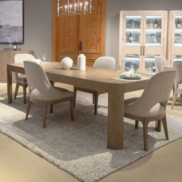South Bend Rectangular Dining Set In Brown