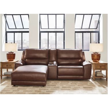 Spear Hill 3-Piece Power Reclining Sectional with LAF Chaise In Canyon