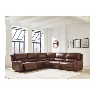 Spear Hill 5-Piece Power Reclining Sectional In Canyon