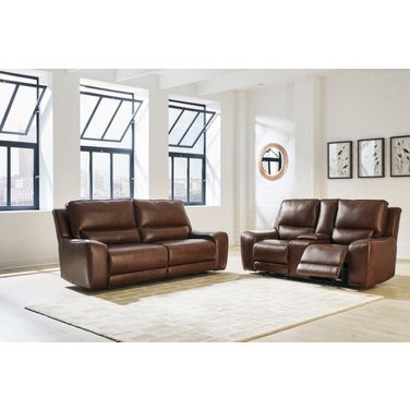Spear Hill Power Reclining Living Room Set In Canyon