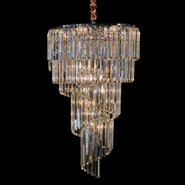 Spiral - 12 Light Chandelier