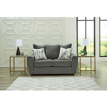 Stairatt Loveseat In Gravel