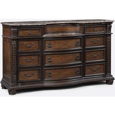 Stanley Dresser In Coffee Brown