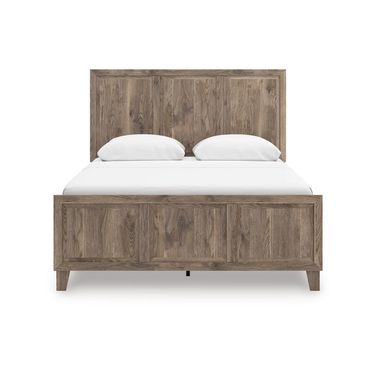 Stanziford Queen Panel Bed In Brown
