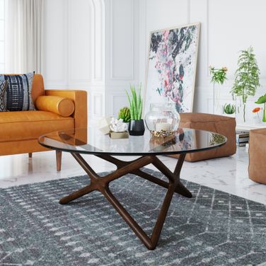 Starlight Coffee Table In Walnut