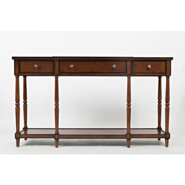 Stately Home 60 Inch Sofa Table In Mahogany