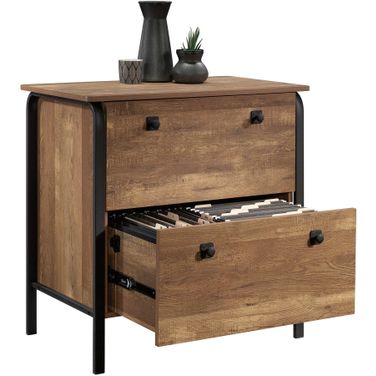 Station House Lateral File In Etched Oak