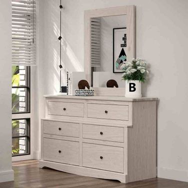 Stavros Dresser In White