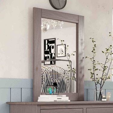 Stavros Mirror In Gray