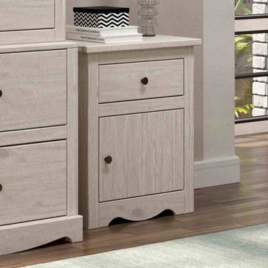 Stavros Nightstand In White