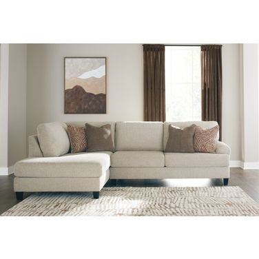 Steelwater Retreat 2-Piece Sectional with LAF Chaise In Latte