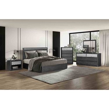 Sterling West Bedroom Set In Ash Gray