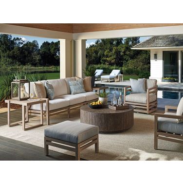 Stillwater Cove Outdoor Conversation Set In Ivory