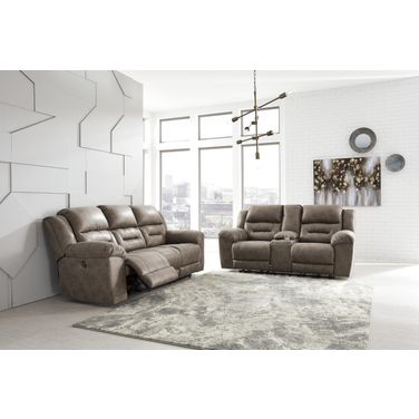 Stoneland Power Reclining Living Room Set In Fossil