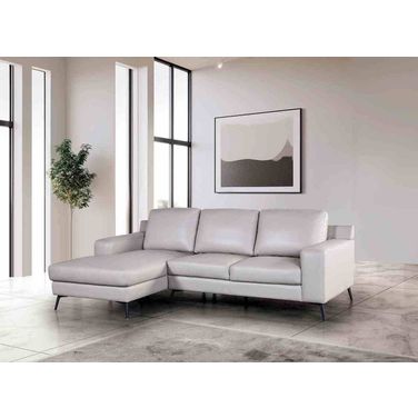 Stordal Left Chaise Sectional In Light Gray