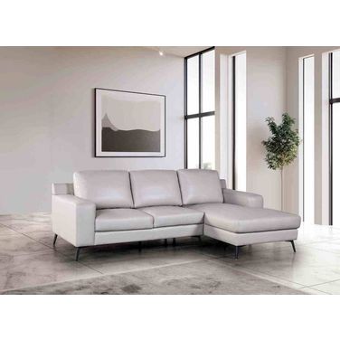 Stordal Right Chaise Sectional In Light Gray