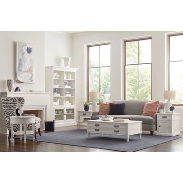 Structures Rectangular Occasional Table Set In White