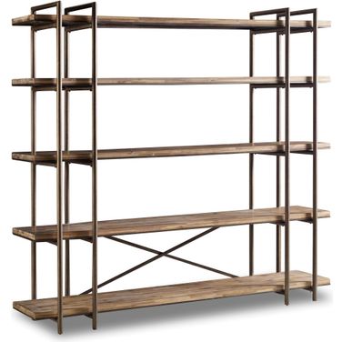 Studio 7H Light Wood Scaffold Entertainment Console