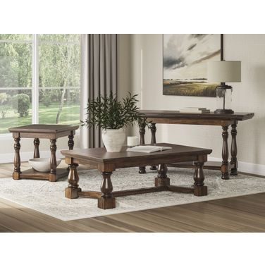 Sturlayne Occasional Table Set In Brown