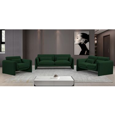 Stylus Living Room Set In Green