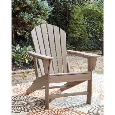 Sundown Treasure Grayish Brown Outdoor Adirondack Chair