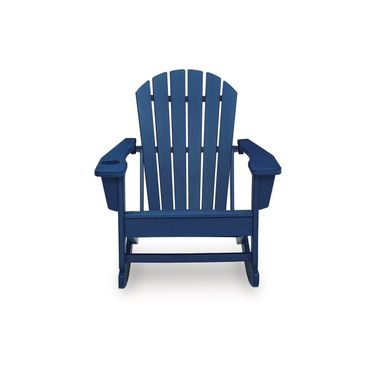 Sundown Treasure Outdoor Rocking Chair In Blue