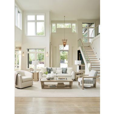 Sunset Key Fischer Rectangular Occasional Table Set In Sand Drift