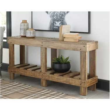 Susandeer Brown Sofa Table