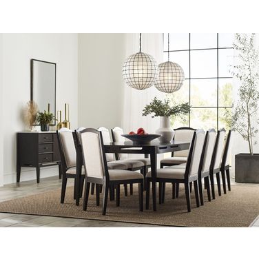 Sutton Extendable Dining Room Set In French Roast