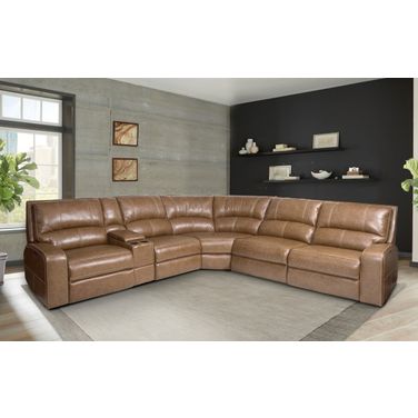 Swift Bourbon Power Reclining Sectional