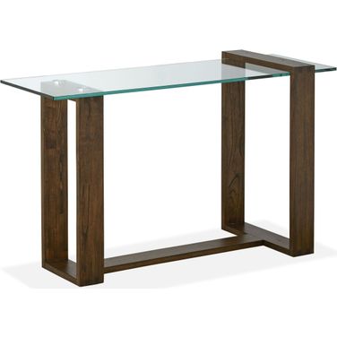 Bristow Acorn Glass Rectangular Sofa Table
