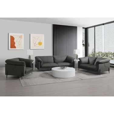 Tadi Living Room Set In Black