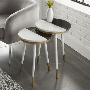 Taj 2 Pk Round Side Table