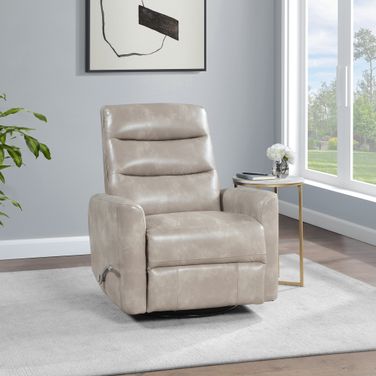 Takami Swivel Recliner In Gray