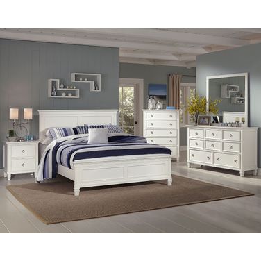 Tamarack White Panel Bedroom Set