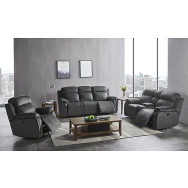 Tango Shadow Dual Reclining Living Room Set