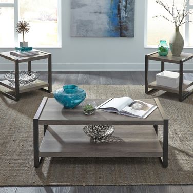 Tanners Creek Greystone 3 Piece Occasional Table Set