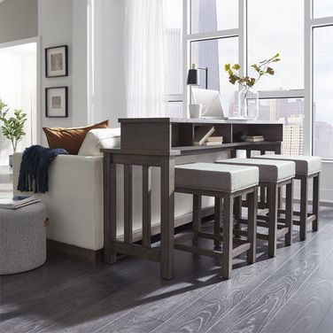Tanners Creek Greystone Bar Table Set