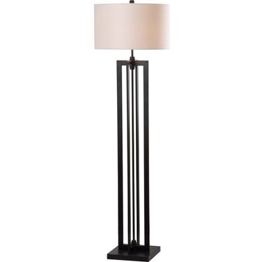 Tanya Black 59 Inch Tower Floor Lamp