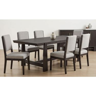 Tauren Trestle Dining Room Set In Coffee Bean