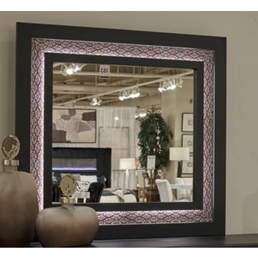 Tayleena Bedroom Mirror In Black