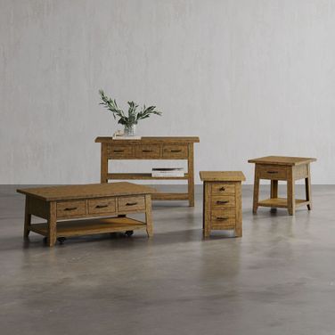 Telluride Occasional Table Set In Gold